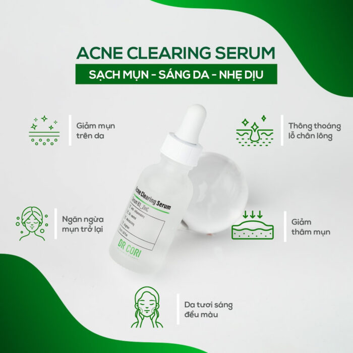 công dụng acne clearing serum